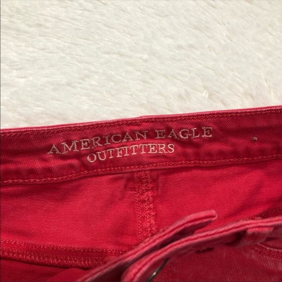 American Eagle Stretch 10” Rise Jean Short Raw - Picture 5 of 8
